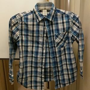 Faded Glory boys 10-12 plaid shirt.